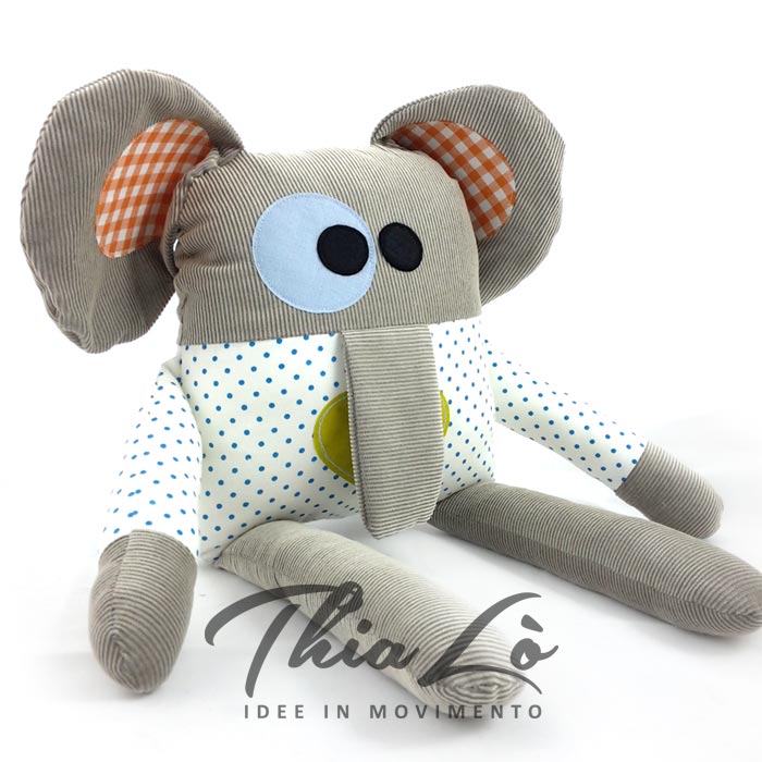 ELEFANTE BIANCO POIS