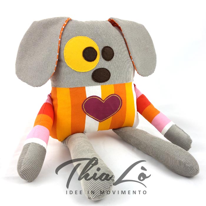 CAGNOLINO ARANCIO RIGHE