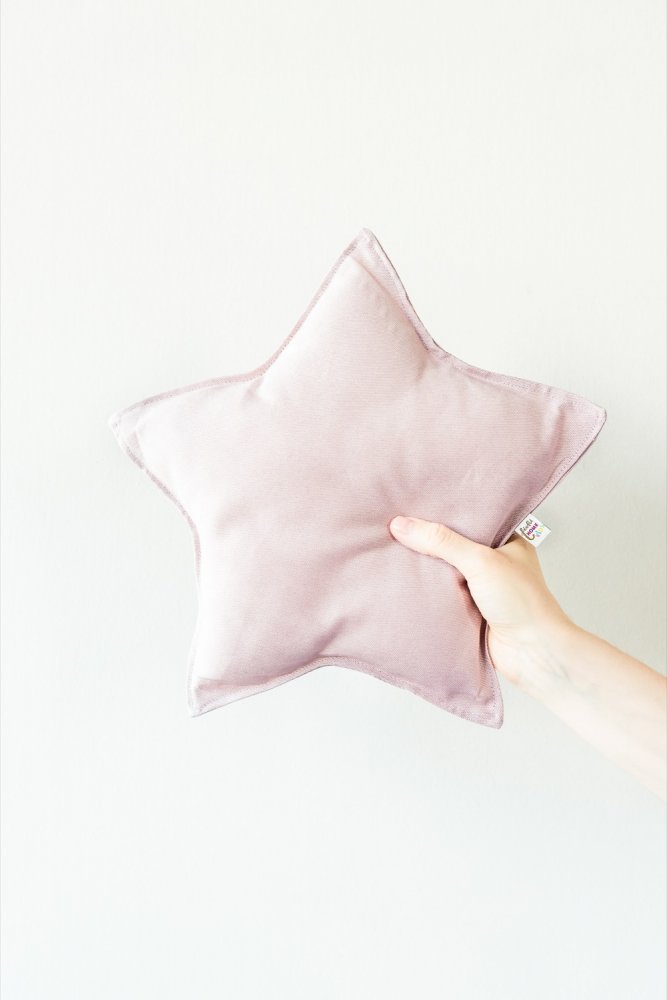cuscino in tessuto a forma di stella 
