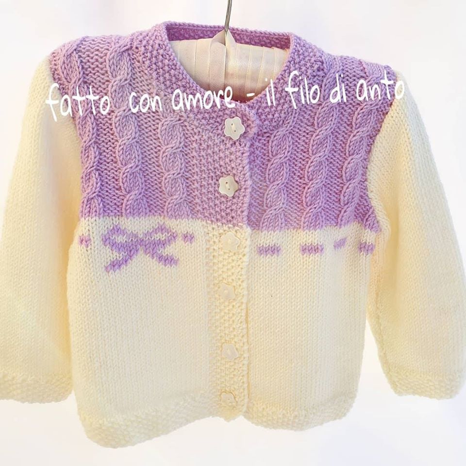 Maglietta coprifasce bambina in pura lana merinos