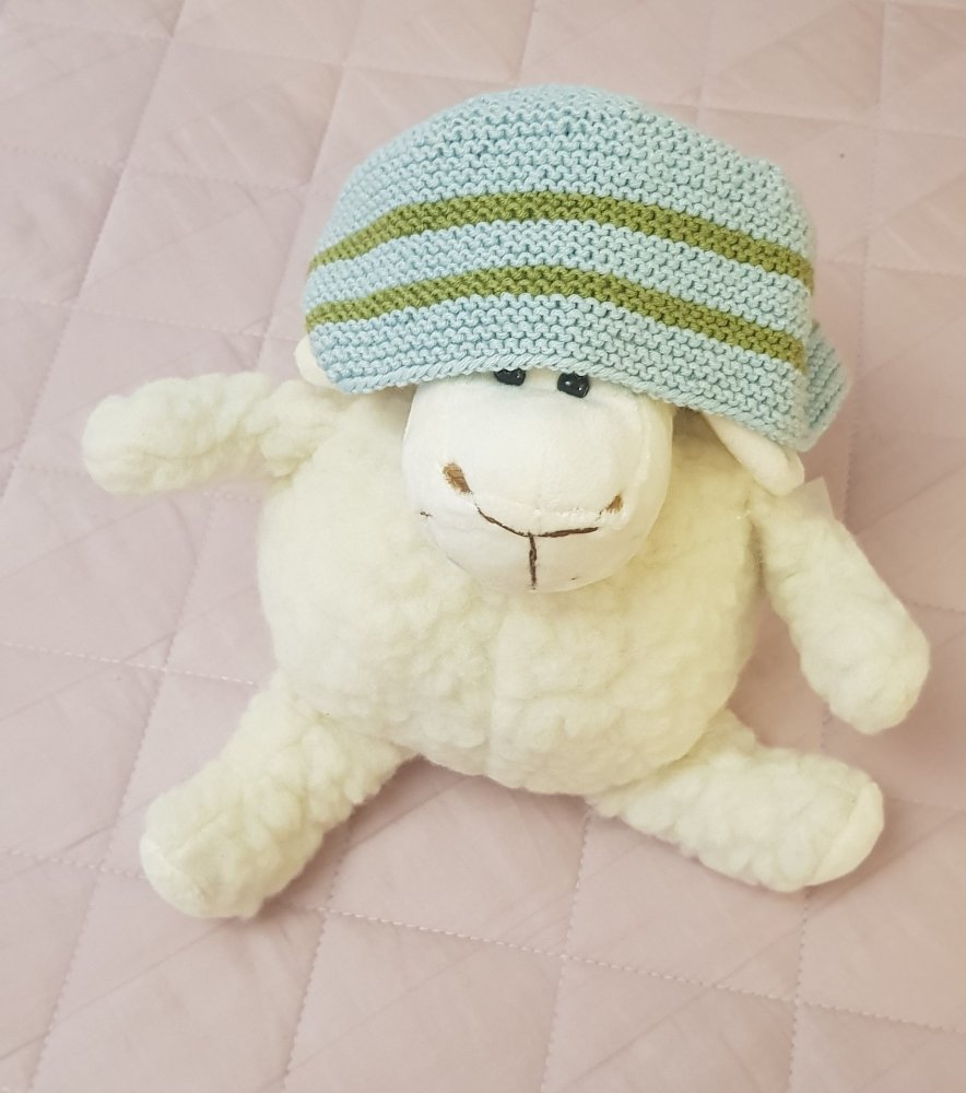 cappellino berretto neonato lana