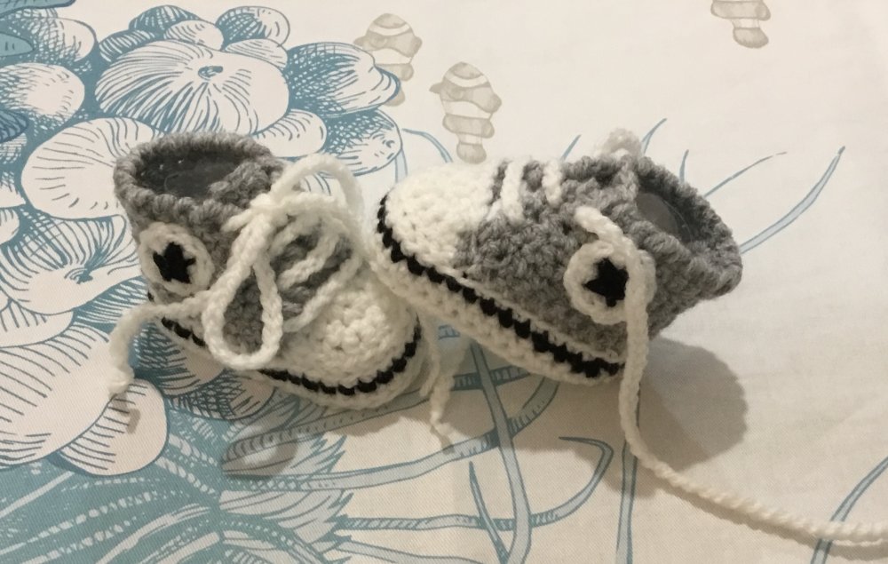 Scarpette sneakers baby cotone