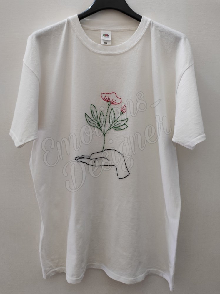 T-shirt fiori