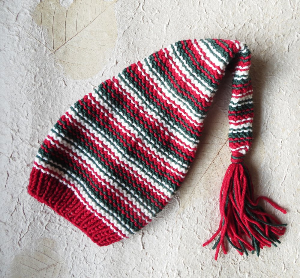 Elfo millerighe cappellino in pura lana